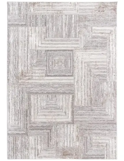 Anisha-02 Cream Rug – Geometric Style Meets Everyday Comfort