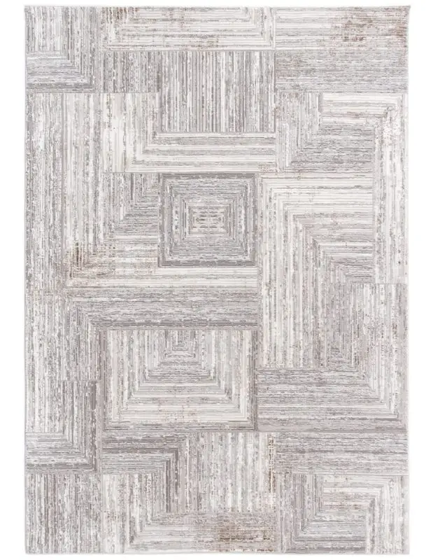 Anisha-02 Cream Rug – Geometric Style Meets Everyday Comfort