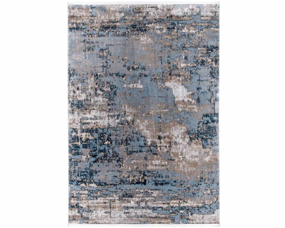 Azura-02 Urban Abstract in Cool Blues and Neutrals