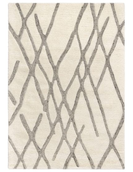 Korba KRB-02 Rug – Abstract Simplicity in Wool Comfort