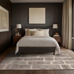 Korba-03 – Soft Geometry with Rugged Elegance - Hand Tufted Rug