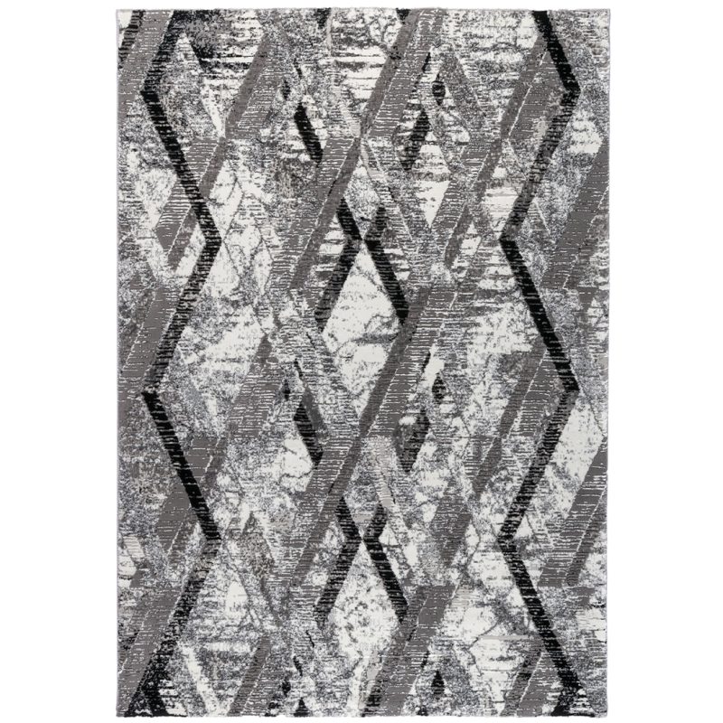 Moris MOR-02 Rug – Geometric Sophistication with Lasting Durability